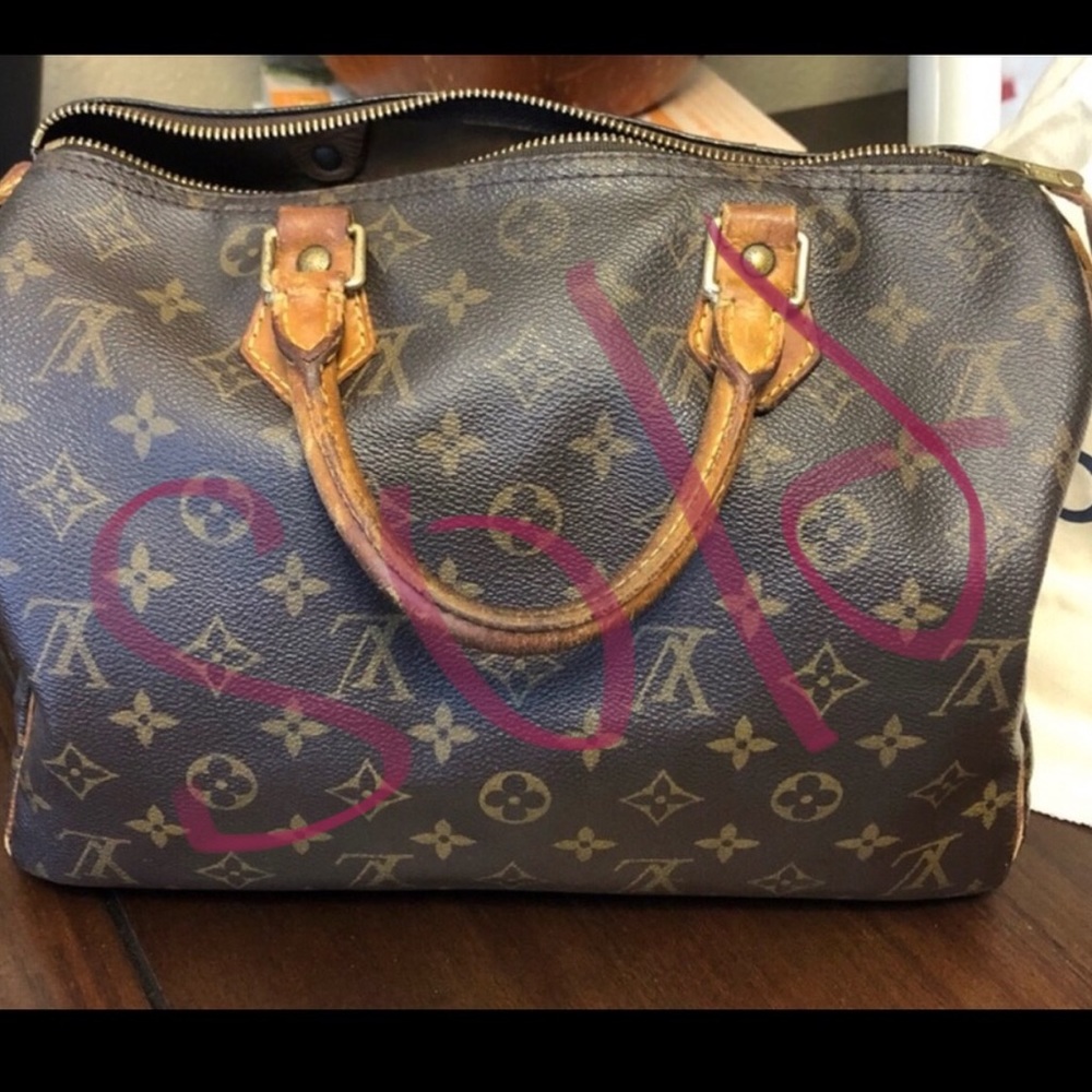 💋sold💋Louis Vuitton speedy 30 monogram bag